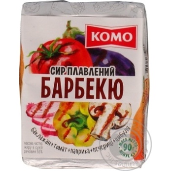 Komo Barbecue Processed Сheese - buy, prices for MegaMarket - photo 1