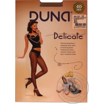 Колготки Дюна Delicate жіночі 40den Art.125 x6 купити, ціни на МегаМаркет - фото 1