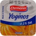 Йогурт Ehrmann Манго-Апельсин-Банан 0,1% 100г
