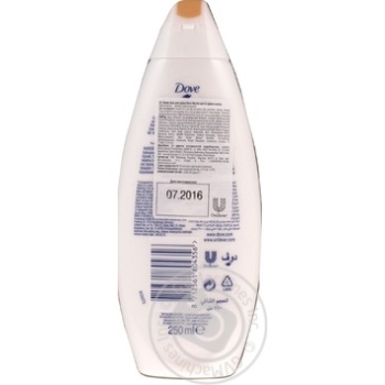 Dove Shea Butter With Vanilla Gel-Cream 250ml - buy, prices for MegaMarket - photo 2