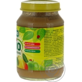 Пюре Ovko Bio груша яблоко 190г купить, цены на МегаМаркет - фото 4