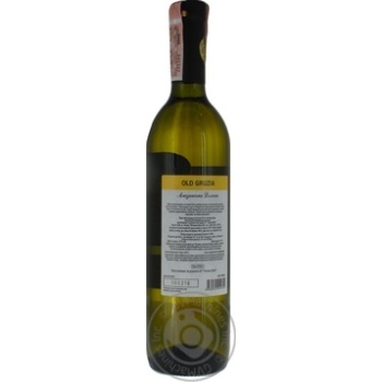Вино Teliani Valley Old Gruzia Алазанская долина белое полусладкое 12% 0,75л купить, цены на МегаМаркет - фото 3