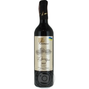 Wine Kolonist Private import red dry 13% 750ml glass bottle Ukraine - buy, prices for MegaMarket - photo 1