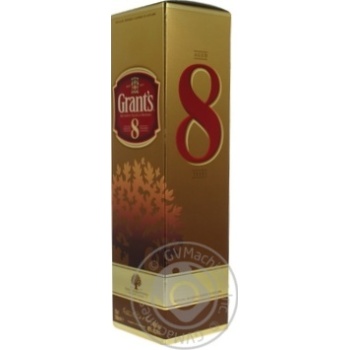 Віскі Grant`s 8 років 0,7л х12 купить, цены на МегаМаркет - фото 6