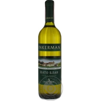 Inkerman Chateau Blanc white semi-dry wine 13% 0,7l - buy, prices for MegaMarket - photo 3