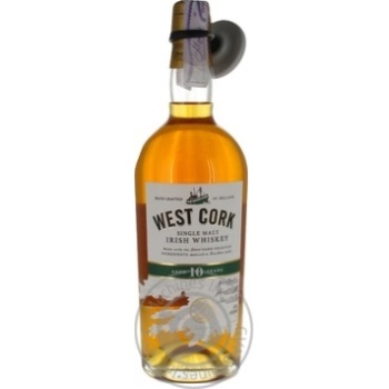 West Cork Irish Whiskey 10 yrs 40% 0.7l - buy, prices for NOVUS - photo 3