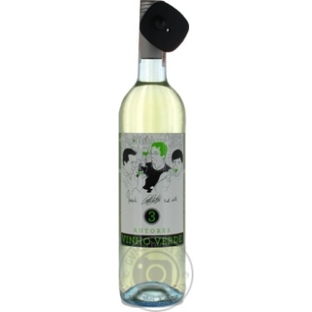 Vidigal 3 Autores Vinho Verde white dry 9,5% 0,75l - buy, prices for MegaMarket - photo 3