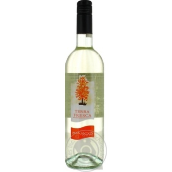 Вино Terra Fresca Bianco біле н/сухе 0.75л х6 купить, цены на МегаМаркет - фото 1