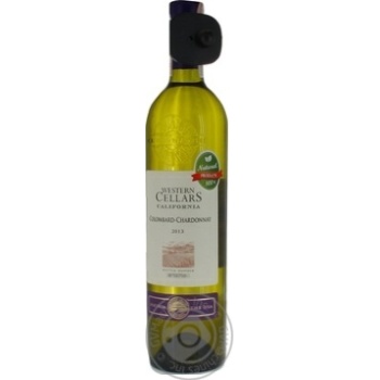 Western Cellars Colombard-Chardonnay white dry wine 11.5% 0.75l - buy, prices for MegaMarket - photo 1