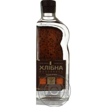 Khlibna Polovynka Rye Soft Vodka 37.5% 0.45l - buy, prices for NOVUS - photo 2