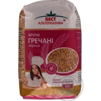 Крупа Бест Альтернатива гречана 900г купити, ціни на МегаМаркет - фото 2