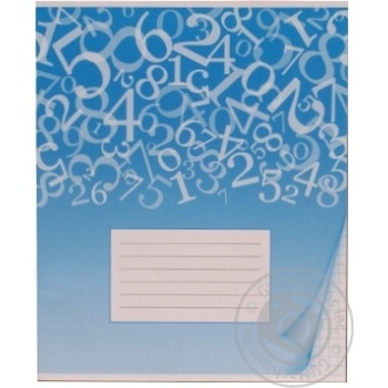 Notebook checkered 12pages - buy, prices for MegaMarket - photo 1
