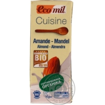 Eco mil with almond vegetable cream 200ml - buy, prices for MegaMarket - photo 3