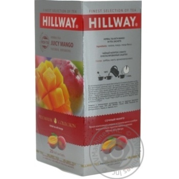 Tea Hillway herbal mango packed 25pcs 37.5g - buy, prices for MegaMarket - photo 2