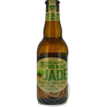 Пиво Jade Blonde світле 4.5% 0,25л купити, ціни на МегаМаркет - фото 1