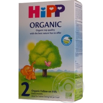 Смесь молочная детская Hipp Organic 2 300г купить, цены на МегаМаркет - фото 3
