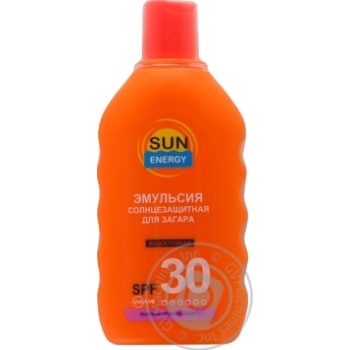 Эмульсия д/загара Sun Energy SPF30 150мл купить, цены на МегаМаркет - фото 2