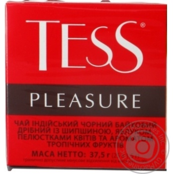 Чай Tess черный Удовольствие 25пак купить, цены на МегаМаркет - фото 3