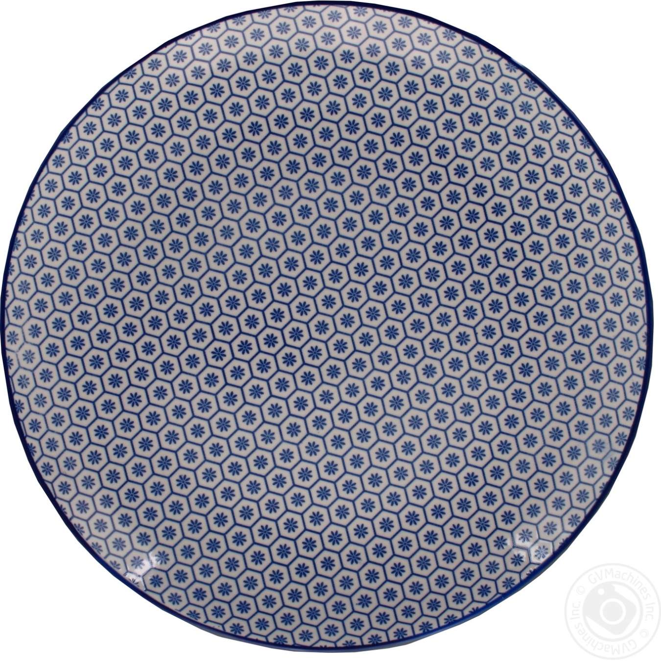 

Тарілка з голубим візерунком, 28 см 795801350 И158 (КІН)