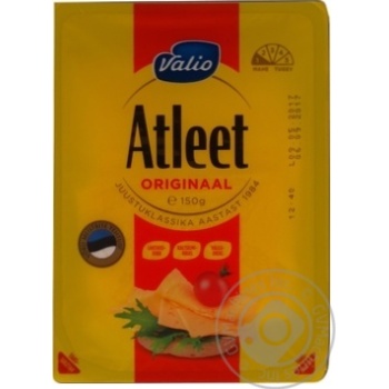 Valio Atleet Original Slicing Cheese 26% - buy, prices for MegaMarket - photo 1