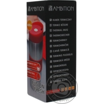 Travel mug Ambition 400ml - buy, prices for MegaMarket - photo 4