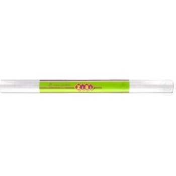 Плівка клейка д/книг прозора 33x15 см рулон ZB.4790-00 купить, цены на МегаМаркет - фото 1