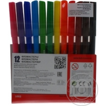 Markers Kohinoor 12colors - buy, prices for MegaMarket - photo 3