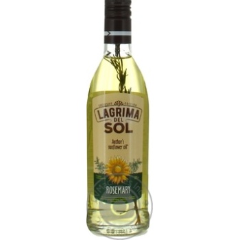 Олія соняшникова Lagrima del Sol розмарин 225мл купити, ціни на МегаМаркет - фото 3