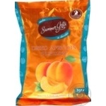 Shoud`e  DarLeta Candies ground apricots in dark chocolate with cream filling 200g