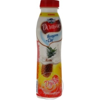 Dolce multifruit juice with yogurt 1.4% 290g - buy, prices for MegaMarket - photo 1