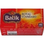 Чай черный Batik Royal Standard 40шт 2г