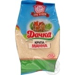 Крупа манная Сто пудов Дачка 212г