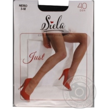 Колготи Siela жіночі Just 40 Nero-3 купити, ціни на МегаМаркет - фото 1