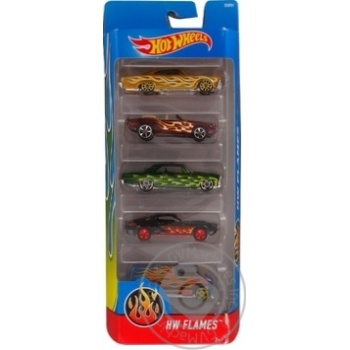 Подарочный набор автомобилей Hot Wheels 5шт купить, цены на МегаМаркет - фото 5