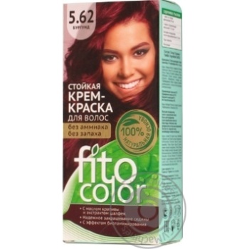 Fito Color Cream Paint For Hair Burgundy - buy, prices for Auchan - photo 1