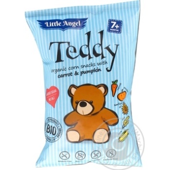 Снеки кукурузные Mclloyd's Teddy органические 30г купить, цены на МегаМаркет - фото 1