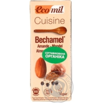 Ecomil Bechamel Organic Vegetable Sauce 200ml - buy, prices for Tavria V - photo 1