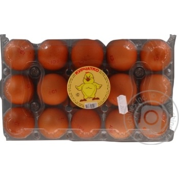 Kurchatko Chicken Eggs С1 15pcs - buy, prices for Auchan - photo 2