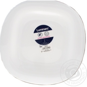 Plate Luminarc Karin white - buy, prices for MegaMarket - photo 1
