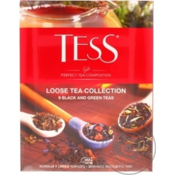 Набір чаю Tess листового 355г купити, ціни на МегаМаркет - фото 1