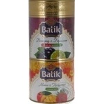 Чай зеленый Batik манго и клубника  45г + виноград и бергамот 45г набор в тубах
