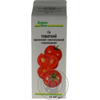 Kozhen den tomato juice 1.9l - buy, prices for - photo 4