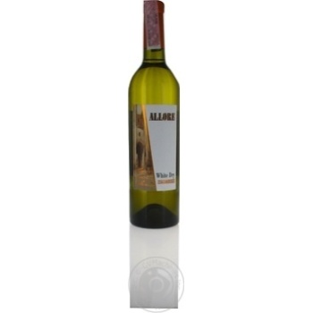 Вино Allore White Dry біле сухе 0.75л х6 купить, цены на МегаМаркет - фото 1