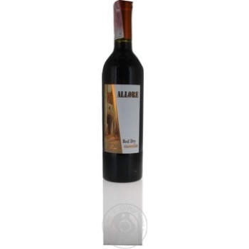 Wine red dry 11% 750ml glass bottle - buy, prices for MegaMarket - photo 1