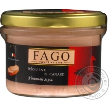Fago duck mousse 180g - buy, prices for MegaMarket - photo 1