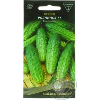 Seed cucumber Golden garden 0.5g - buy, prices for MegaMarket - photo 3