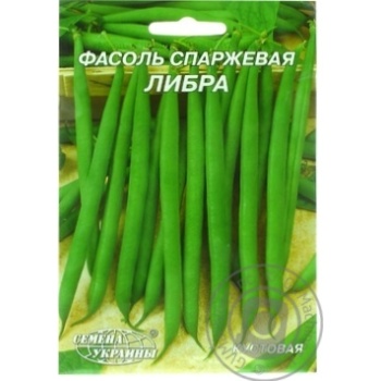 Насіння Гігант Квасоля кущова Лібра зелена Семена Украины 20г - купить, цены на NOVUS - фото 1