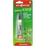 Супер клей Енергія 3 г на од.бліcтері (С-018-1)