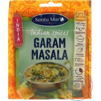 Приправа Santa Maria Суміш індійська Garam Masala 33г х12 купити, ціни на МегаМаркет - фото 1