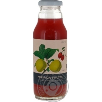 Juice Myriad frutts raspberry 300ml glass bottle - buy, prices for MegaMarket - photo 2